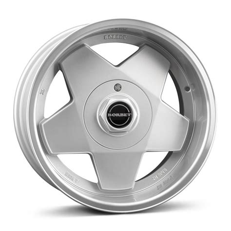 Borbet Wheel A 75x16 Et20 4x100 16 Inch Silver Polished