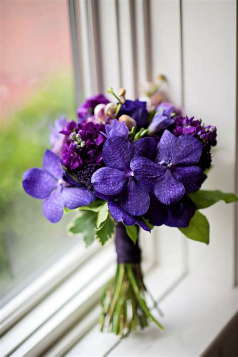 Purple Bridesmaid Bouquet