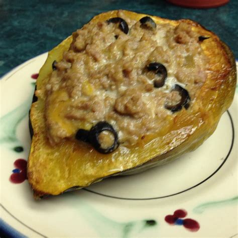 Turkey Stuffed Acorn Squash Recipe Allrecipes