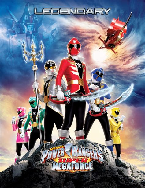 Henshin Grid First Look Power Rangers Super Megaforce Poster