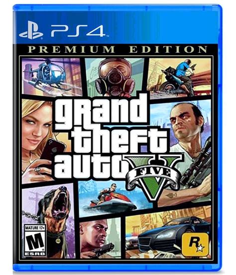 This game contains mature content recommended only for ages 18+. Ps4 Gta 5 Premium Edition - The Best