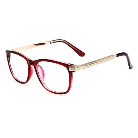 retro women steel leg frame optical eyeglasses lady eyewear clear lens myopia glasses in eyewear