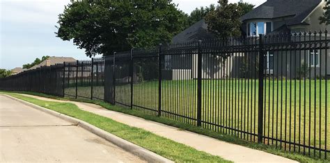 Frisco Wrought Iron Fence Companies A Better Fence Company Metal