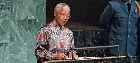 Nelson Mandela Chantre De La Lutte Contre Le Racisme Onu Info