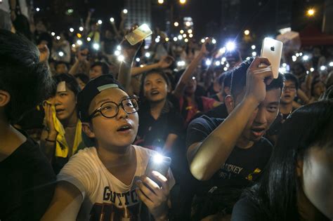 In Hong Kong Protests A Call To Exhausted Protesters To Endure On A Day Of Reckoning The