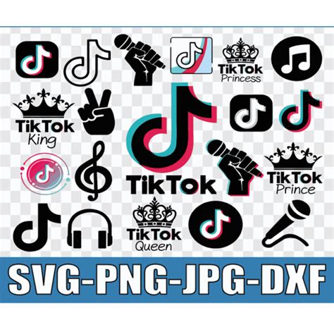 Tik Tok Svg Tik Tok Svg Bundle Tiktok Logo Tiktok Symbol Inspire