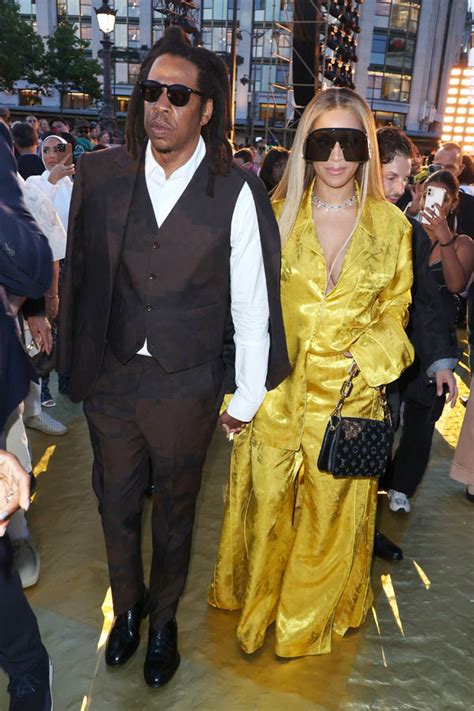 Beyoncé And Jay Z Attend Pharrells First Louis Vuitton Fashion Show