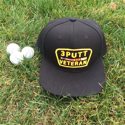 Golfgents — 3 Putt Veteran Snapback