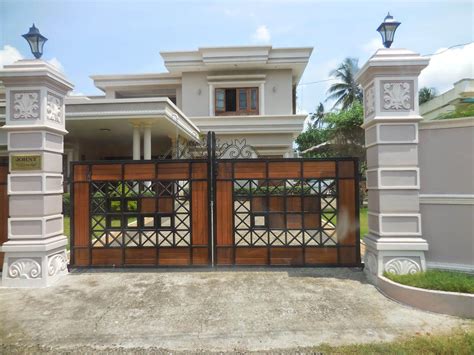 Modern gate design and elevation gate design. 15 Welcome Simple Gate Design For Small House (With images) | House gate design, Simple gate ...