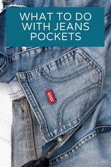 How To Repurpose Denim Pockets Of The Best Jean Pocket Crafts