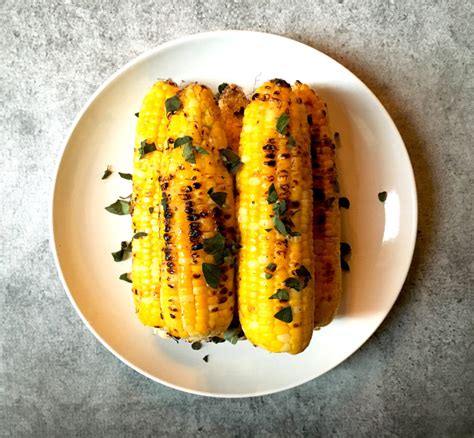 Grilled Corn On The Cob With Herb Butter Zesty Olive Simple Tasty And Healthy Recipes