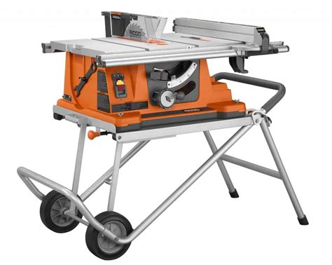 Ridgid R4510 10 Portable Jobsite Table Saw Review With Stand 2022