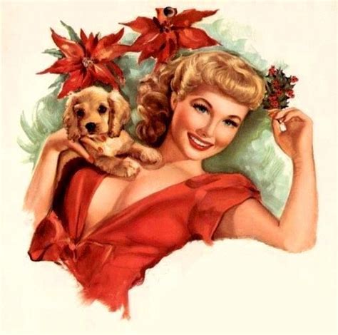 Vintage Christmas Pin Up Girl Pin Up Girls Photo Fanpop