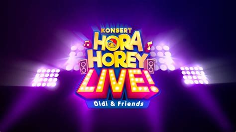 Konsert hora horey didi & friends is screened for the first time in cinemas nationwide. TEASER Konsert Hora Horey LIVE! Didi & Friends | Ogos ...