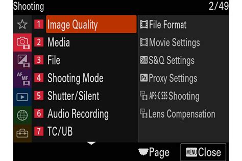New Sony Menus Are For Future Cameras Like Sony a7SIII, Sony a7RV, Sony a7IV, Sony a9III, etc 