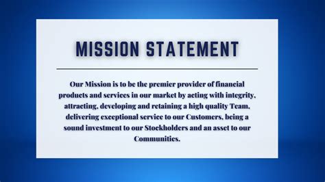 Mission Statement | First Kansas Bank