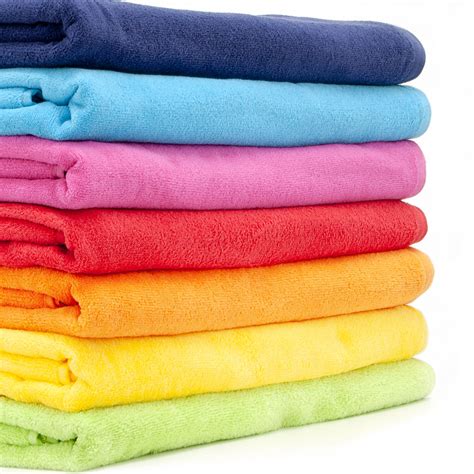 Large 100 Cotton Beach Towel Bath Shett Holiday Towels Pure Color