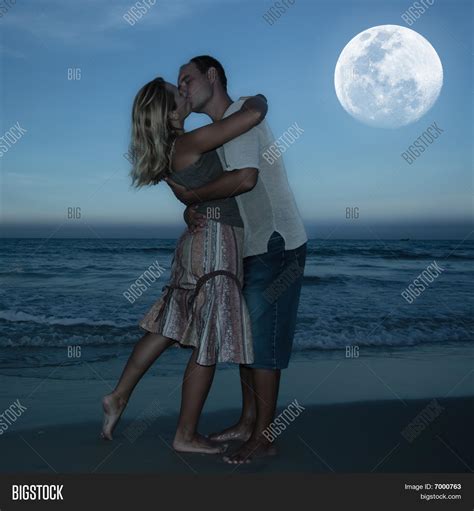 moonlight kiss image and photo free trial bigstock