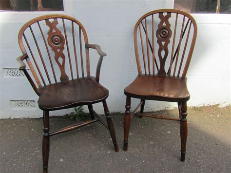 Set Of Eight Draught Back Windsor Chairs English Antique Furniture
