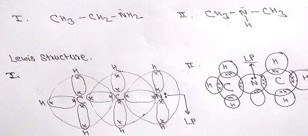 Write The Lewis Structures Of Both Isomers With The Formula C2H7N