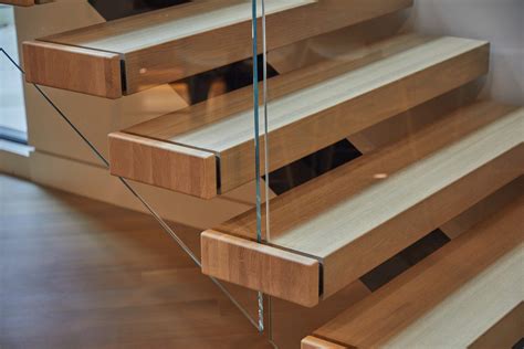 Floating Stairs With Minimalist Glass Railing Viewrail