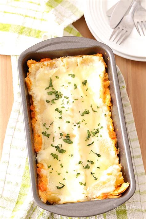 Buffalo Chicken Lasagna For Two Homemade In The Kitchen