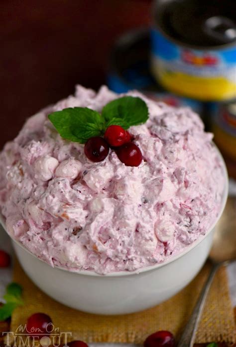 Easy Cranberry Fluff Mom On Timeout