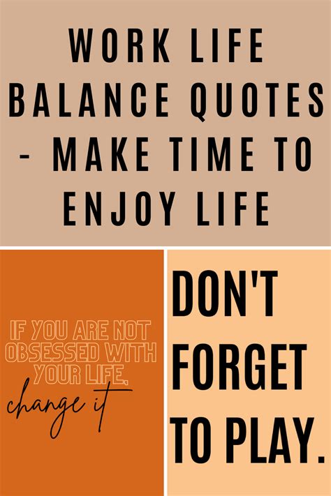 Work Life Balance Quotes 51 Quotes For The Obsessive Darling Quote