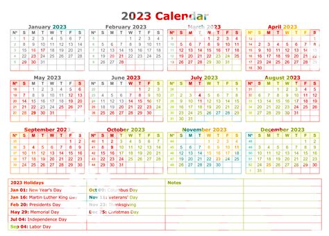 Calendar 2023 Png Photo Png Mart