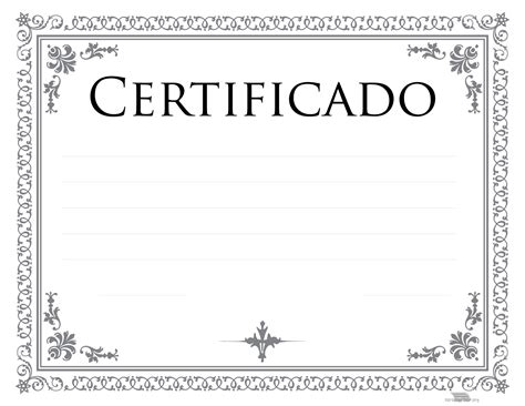 Certificado Para Imprimir