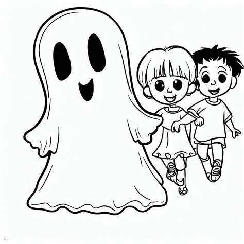 Desenhos De Fantasmas Grátis Para Crianças Para Colorir E Imprimir