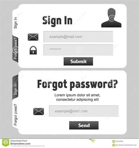 User Forgot Password Website Landing Page Desperate Young Man Trying