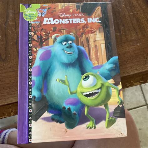 Disney Pixar Monsters Inc Wonderful World Of Reading Early Moments