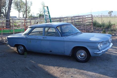 Coughs And Sputters 1961 Chevrolet Corvair 500 Barn Finds