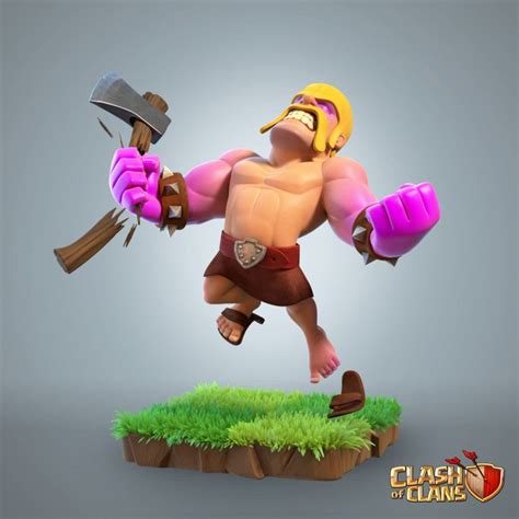 Clash Of Clans Barbarian Rage Supercell Art Dragon Clash Of Clans Clash Of Clans