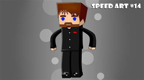 Speedart Minecraft Evgexa 14 Youtube