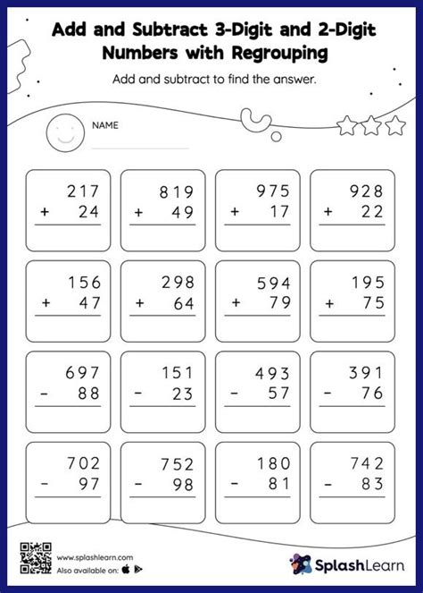 Free Addition And Subtraction Worksheets For Grade 1 Free Printable