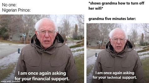 15 Of The Funniest Ways Bernie Sanders Is Asking For Your Support Know Your Meme