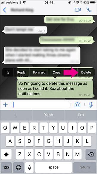 How To Delete Whatsapp Messages 🕹