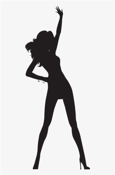 Dancing Woman Silhouette Png Woman Silhouette Transparent Background