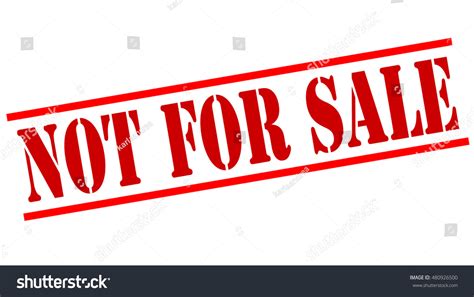 Not Sale Stampvector Stock Vector 480926500 Shutterstock