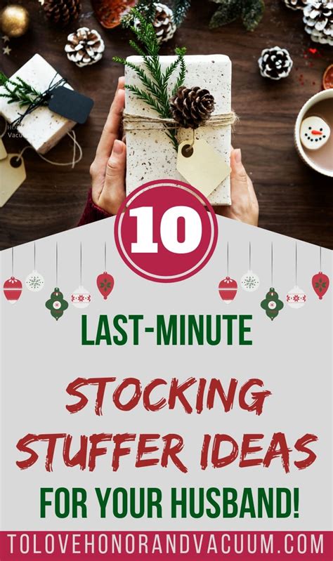 10 Last Minute Stocking Stuffer Ideas For Your Husband