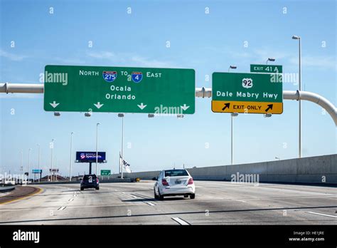 Interstate Highway Signs High Resolution Stock Photography And Images
