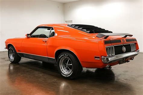 1970 Ford Mustang Mach 1 Fastback 5482 Miles Calypso Coral Coupe 351c