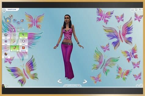 Sims 4 Butterfly Locs