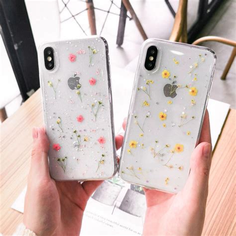 Protect your phone from dust and scratched with these floral with real dried flowers as designs, in different kinds and colors. Real Dried Flowers iPhone Case | 40% Discount FINISHIFY