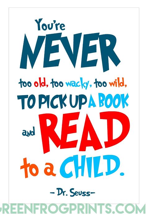 Reading Quotes For Kids Dr Seuss The Quotes