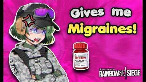 Rainbow Six Siege Gives Me Migraines Youtube