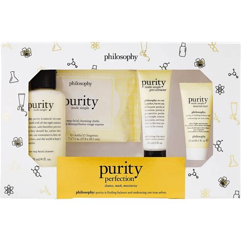 Parking passes can be purchased at the main information desk. Philosophy Purity Perfection Trial Set | Skin Care Gift ...