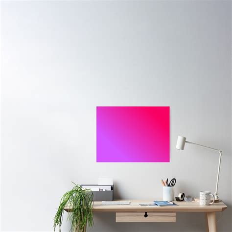 Pink Fading To Purple Poster For Sale By Larryniamlilo Redbubble